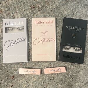 FlutterHabit Lash Collection - Black